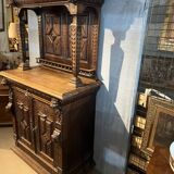 Renaissance Style Oak Sideboard