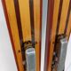Vintage wooden skis Rossignol Hickory Olympic model 204 cm