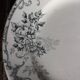 Black grey iron footed coupe Bourgeois