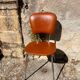 Vintage faux leather chair