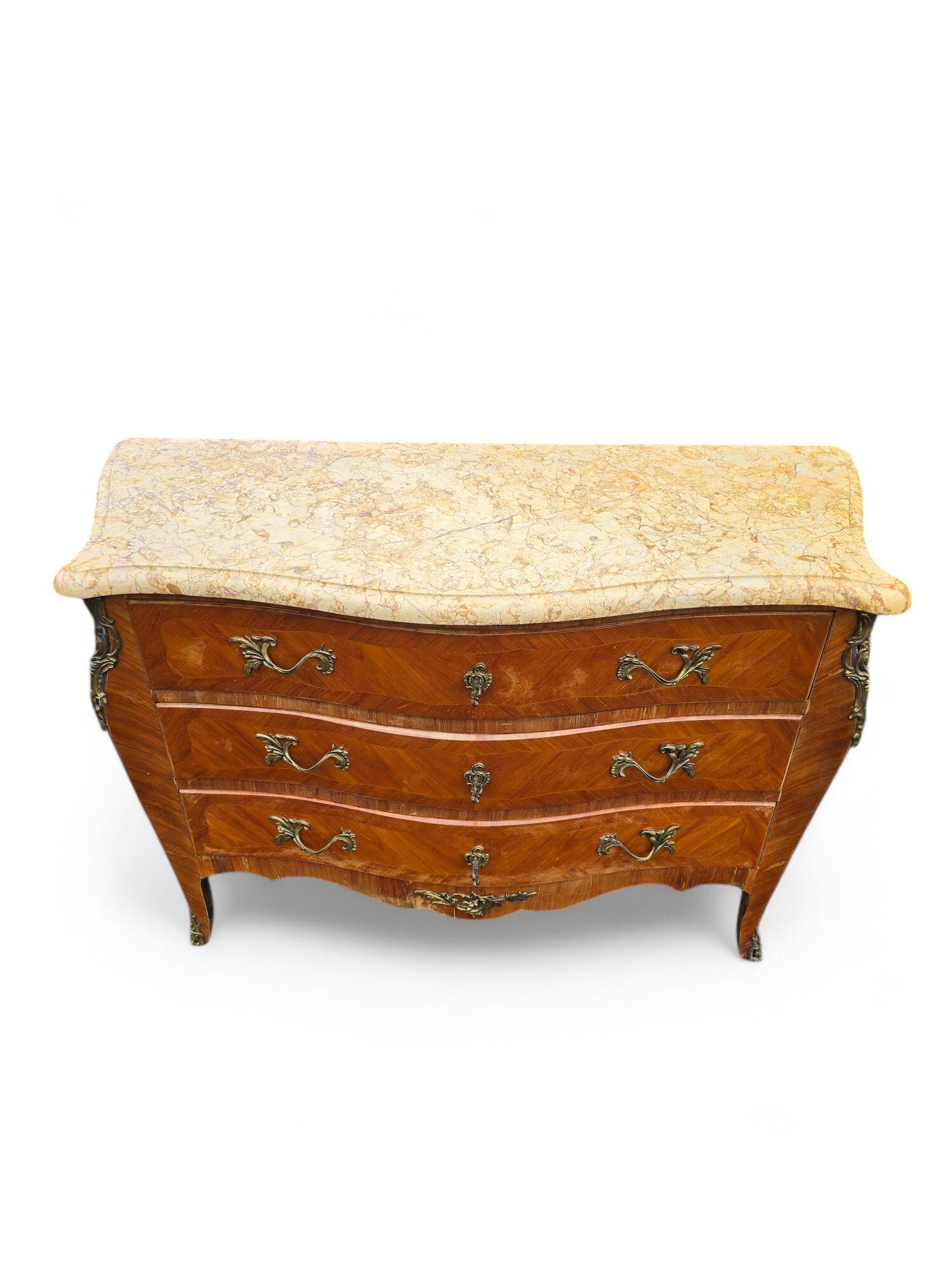 Commode style Louis XV dessus marbre