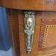 Louis XV style marquetry kidney bedside table