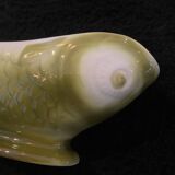 Moulin des Loups Vert fish-shaped plate and sauce boat service