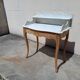 Table de toilette, plateau marbre