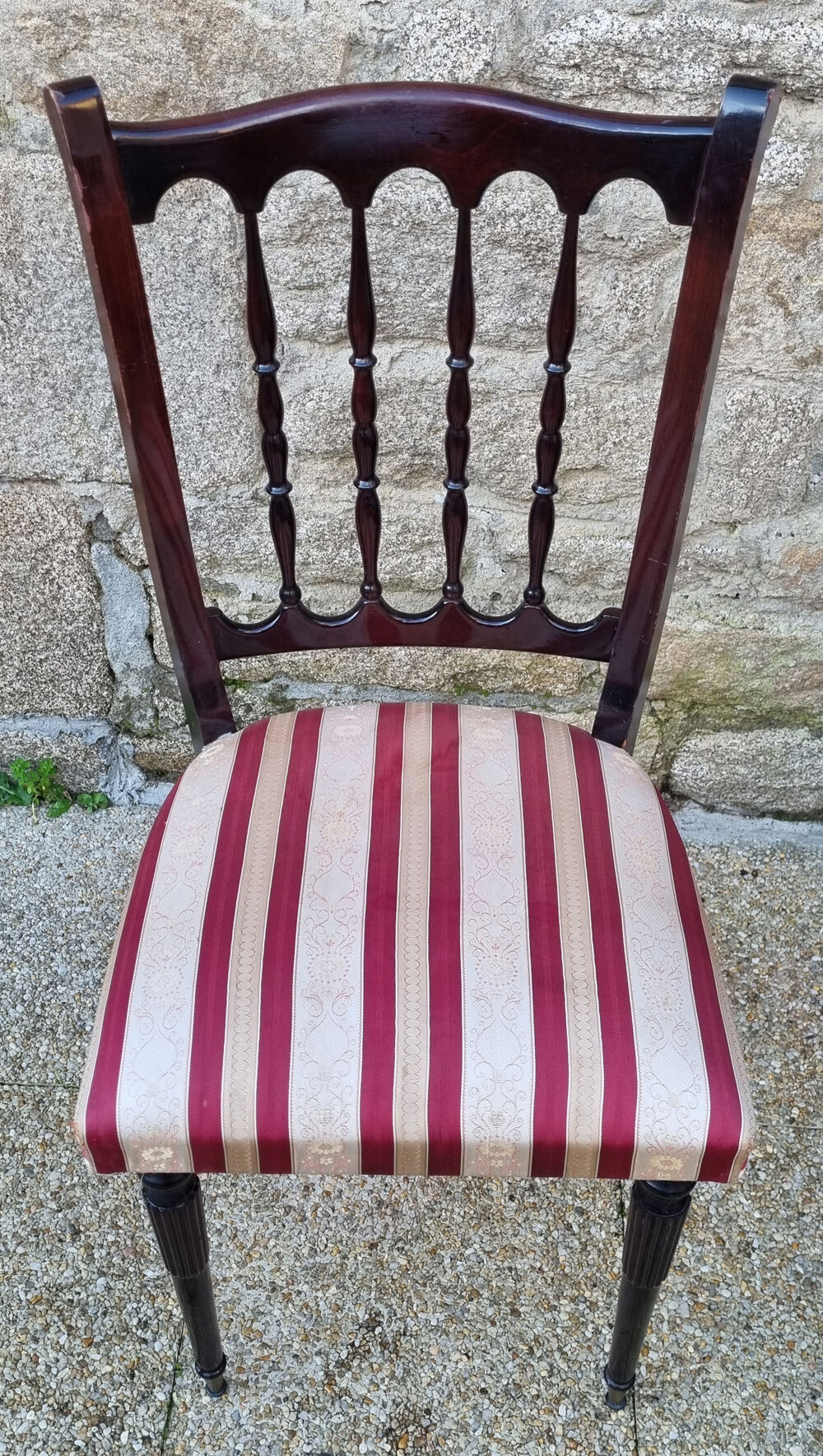 Side chair Napoleon III, musician, nineteenth century.