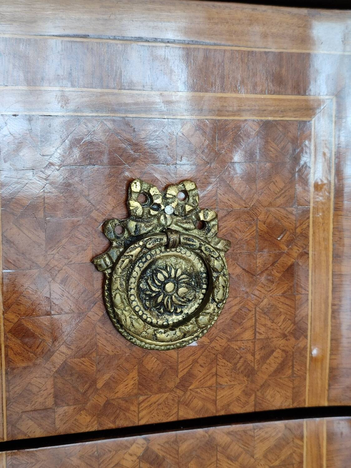 Louis XVI style chest of drawers