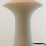 Milk glass mushroom lamp