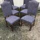 6 Louis XIII style chairs