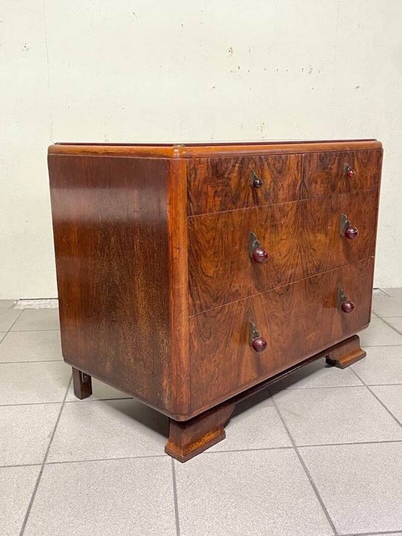 Cassettiera piccola Déco, anni '30