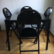 Castiglioni folding table & chairs 1965