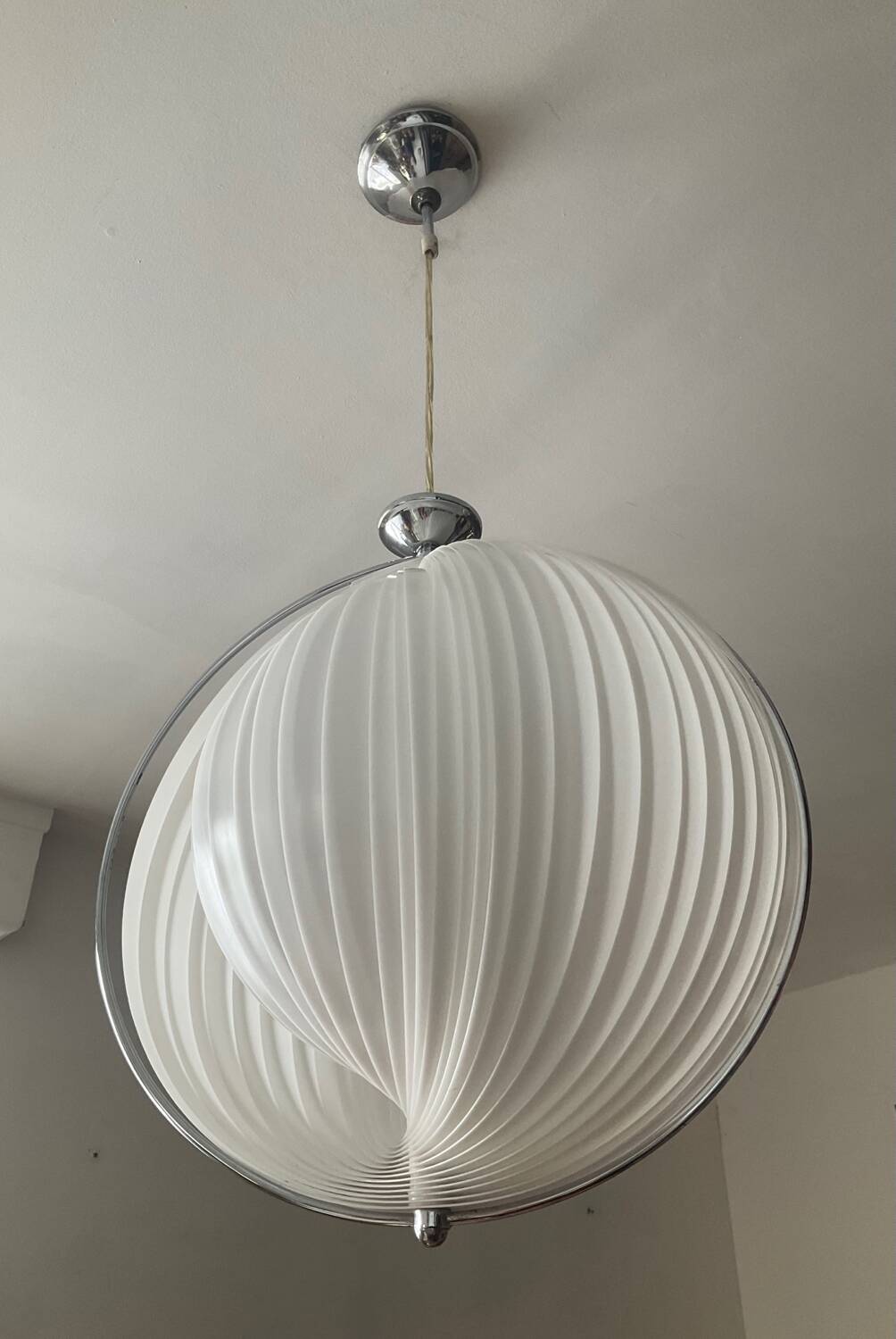 Moon pendant light by Kare design from the 80s