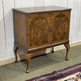 1950s English walnut buffet