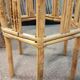 Rattan saddle