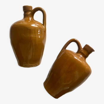 Glazed stoneware jugs