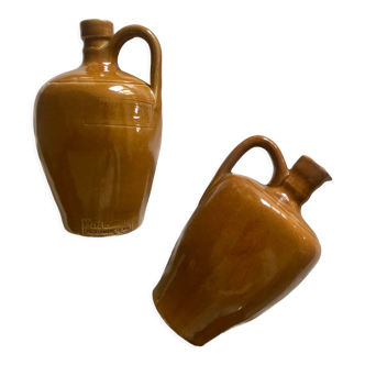 Glazed stoneware jugs