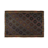 Anatolian handmade kilim rug 288 cm x 185 cm