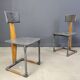Vintage industrial chairs, 1970s - set of 4