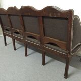 Regency period sofa in oak from the early 18th century