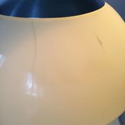 Duo of vintage lamps foot tulip Unilux 1970s