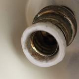 Wall mounted articulated 2-arm brass