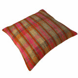 Vintage turkish kilim cushion cover , 60 x 60 cm