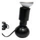Vintage Italian 600 table lamp by Gino Sarfatti for Arteluce, black body & base