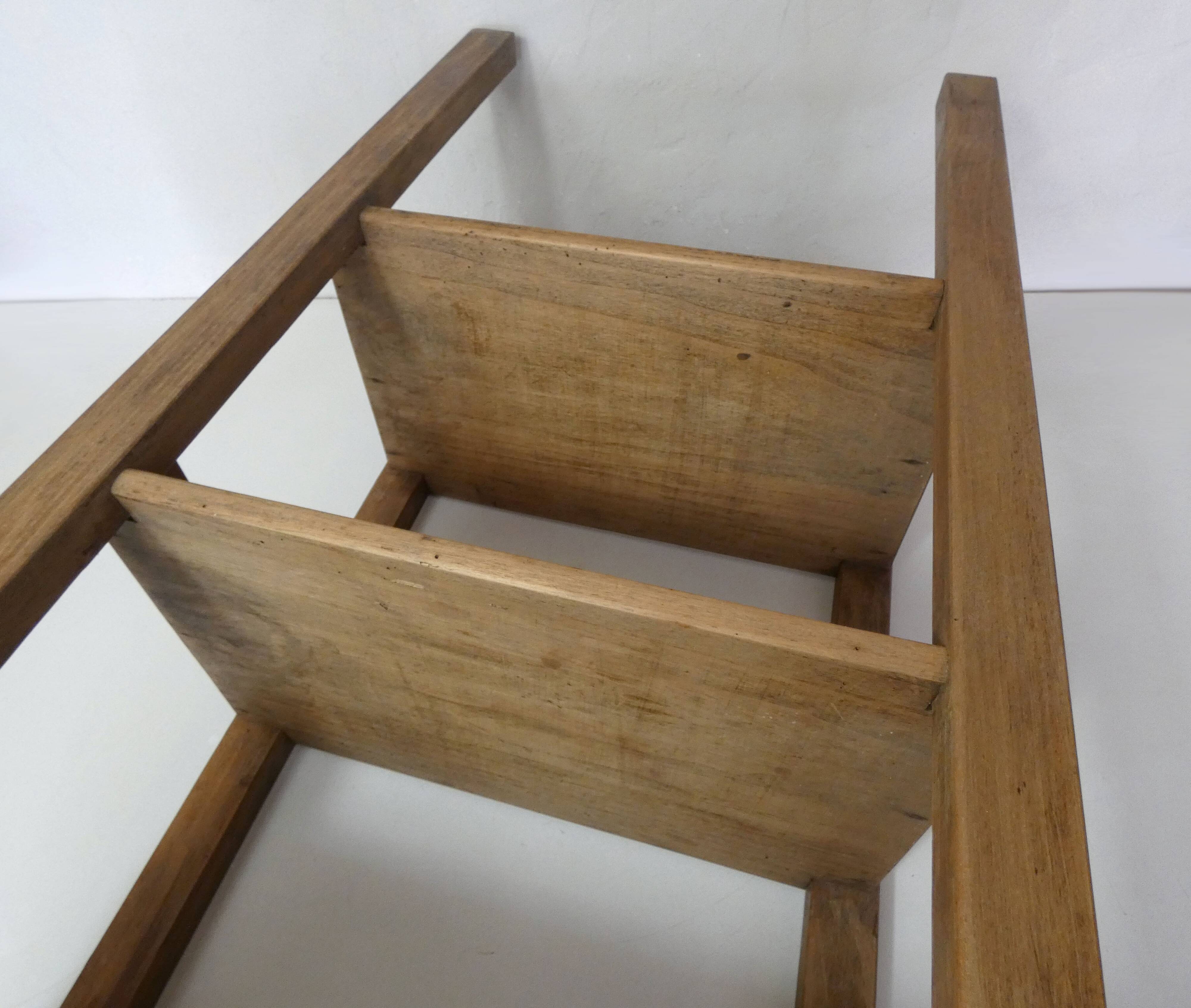 solid wood side table