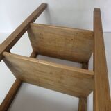 solid wood side table