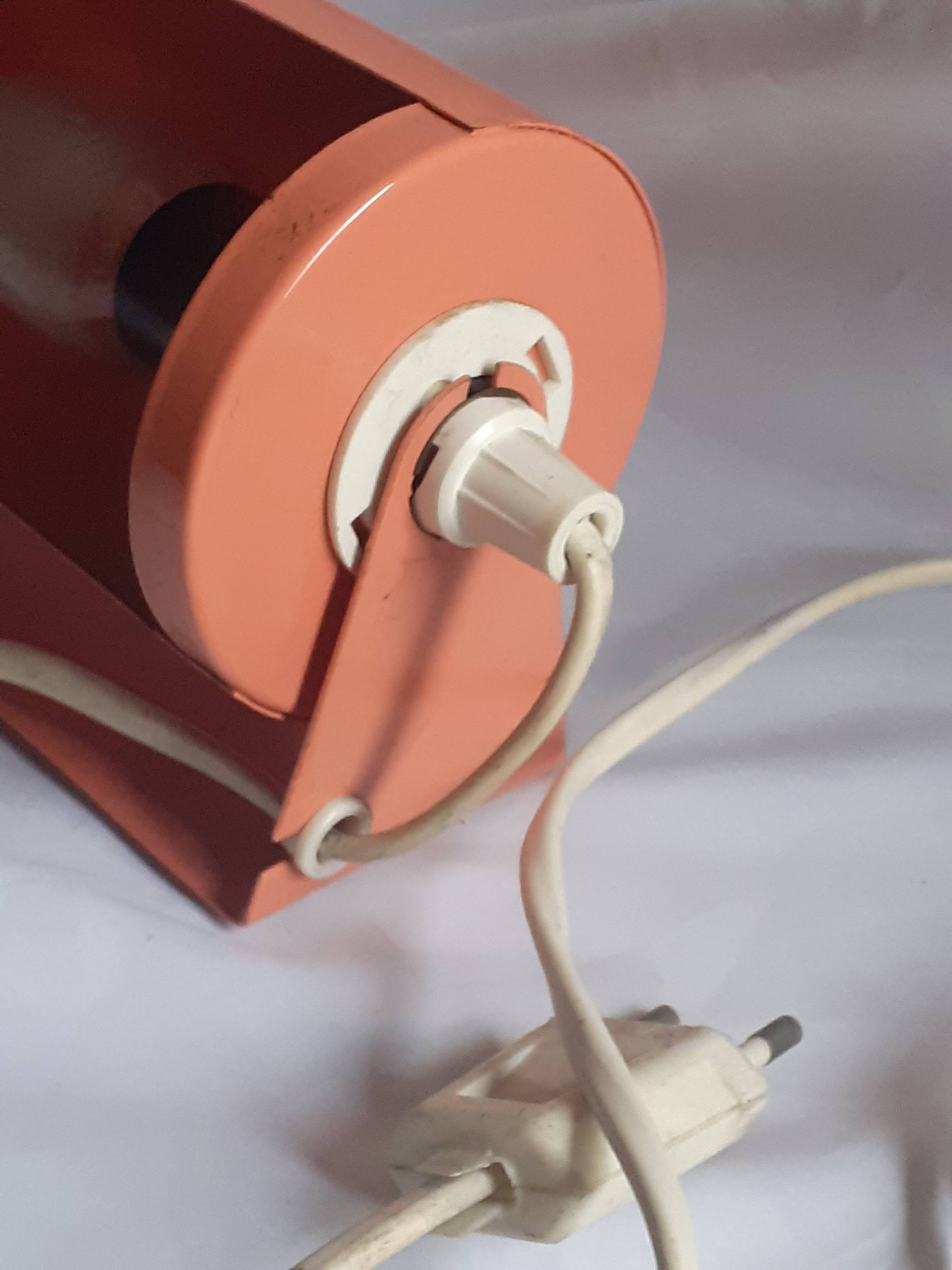 1980s Ikea wall light - Orange