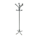 Coat rack with 12 chrome and black plastic hooks, 1960, 2m.