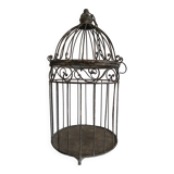 Aged metal cage