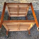 Wooden serving trolley, 1960s