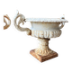 Vases Médicis blanc