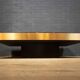 Mirror coffee table "Shilling" by Giovanni Ausenda & Guido Baldi Grossi, Italy 1970