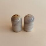 Marble salt and pepper shakers