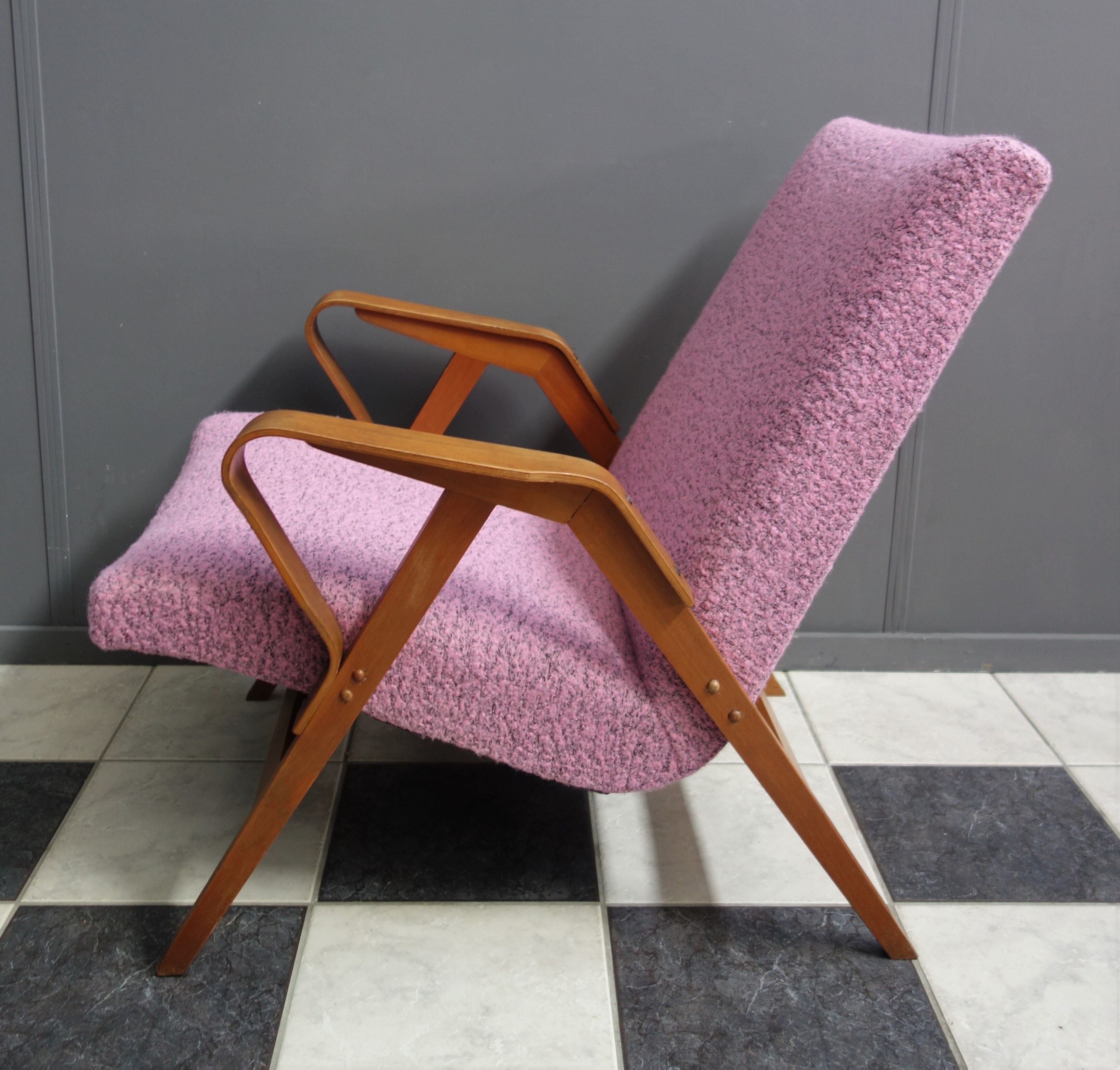 Frantisek Jirfak 24-23 chair for Tatra 1960s