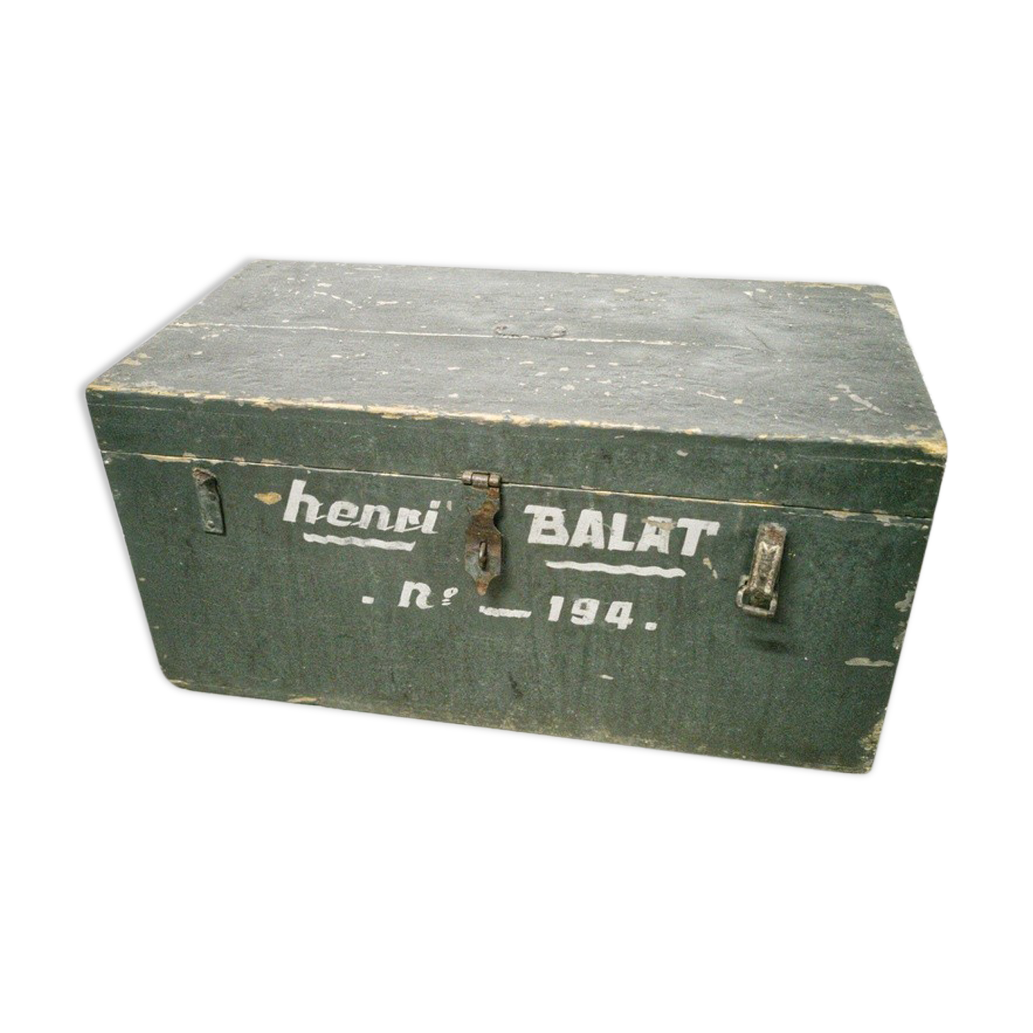 Ancienne malle en bois