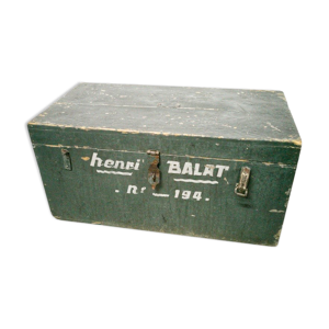 Ancienne malle en bois