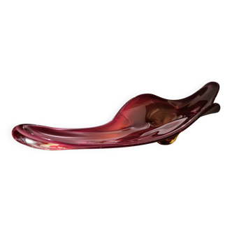 Superb Murano Sommerso Seguso cup, vintage design 50