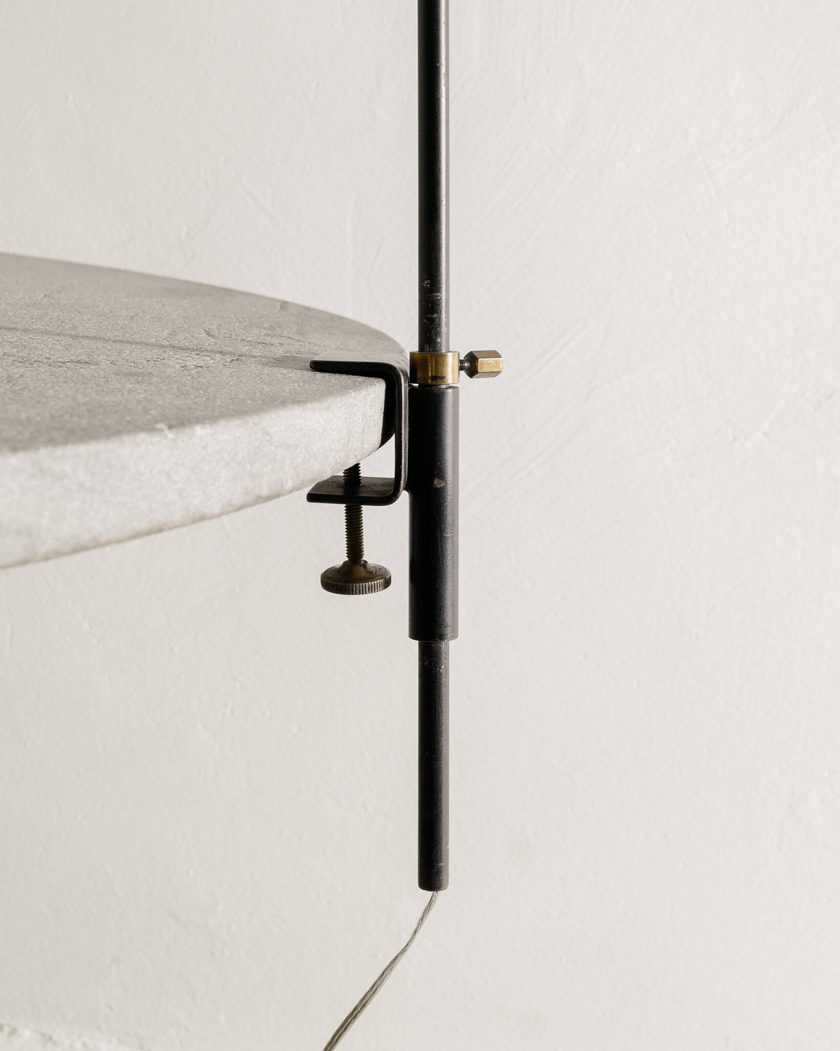 Serge Mouille Agrafée desk lamp, 1950s