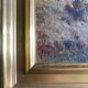 HST painting "Creuse Valley with shepherd" signed LV Pons 19th century