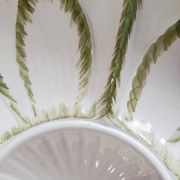 Assiette à artichaut en céramique italienne