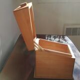 Boîte de rangement en bois