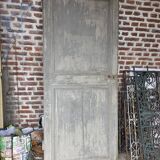 19th century double-sided oak partition door