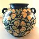 Glazed ceramic round vase Léon Elchinger