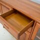 Sideboard by Dyrlund 1970s skandinavian solid Teak Danish