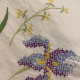 Hand embroidered tablecloth