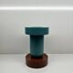 Vase Mirto Ettore Sottsass for Marutomi Japan 1997 Lacquered Blue Plastic