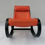 Sgarsul Rocking Chair by Gae Aulenti for Poltronova, 1960s