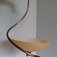 Ceiling lamp suspension brand C.V.L model Cogolin glass and brass